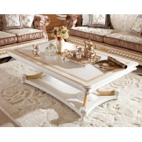 Е62 МОНАРХ ЖУРНАЛЬНЫЙ СТОЛИК, цвет-white gold