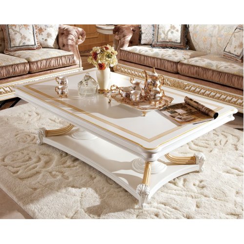 Е62 МОНАРХ ЖУРНАЛЬНЫЙ СТОЛИК, цвет-white gold Е62 МОНАРХ ЖУРНАЛЬНЫЙ СТОЛИК, цвет-white gold