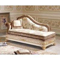 Е62 МОНАРХ КУШЕТКА, цвет-white gold, ткань 34062/R9004-20