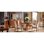 Е62 МОНАРХ ОБЕДЕННЫЙ СТОЛ круглый, цвет-brown gold