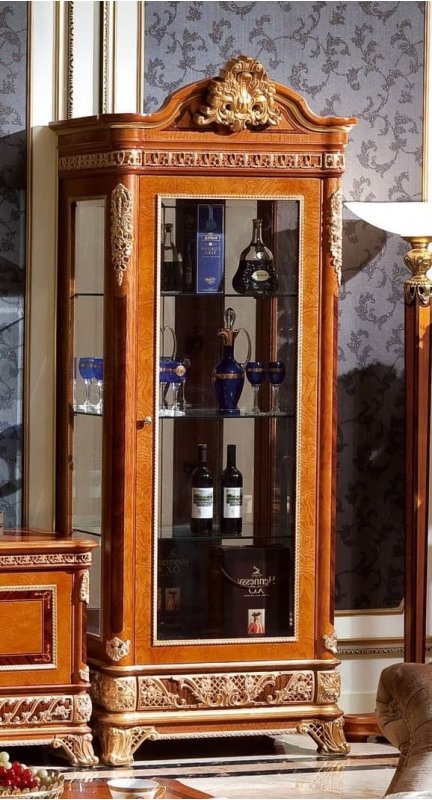 МОНАРХ Е62 Сервант-витрина 1-но дверная правая