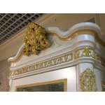 Е62 МОНАРХ СЕРВАНТ/ВИТРИНА (1 дв. правая), цвет-white gold