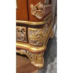 Е62 МОНАРХ СЕРВАНТ/ВИТРИНА (2 двери), цвет-brown gold