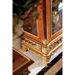 Е62 МОНАРХ СЕРВАНТ/ВИТРИНА (4 двери), цвет-brown gold