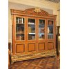 Е62 МОНАРХ ШКАФ КНИЖНЫЙ, цвет-brown gold