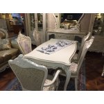 601-75 ЭСТЕЛЛА СТУЛ, цвет-белый жемчуг,ткань F07/F08