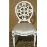 701-73 ЭСТЕЛЛА СТУЛ, цвет-белый жемчуг, ткань F23