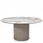 Стол DT2343 (140) белая керамика 