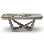 Стол DT2407 (200-300) TL-137 керамика/#23243 серый металлик