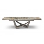 Стол DT2407 (200-300) TL-137 керамика/#23243 серый металлик