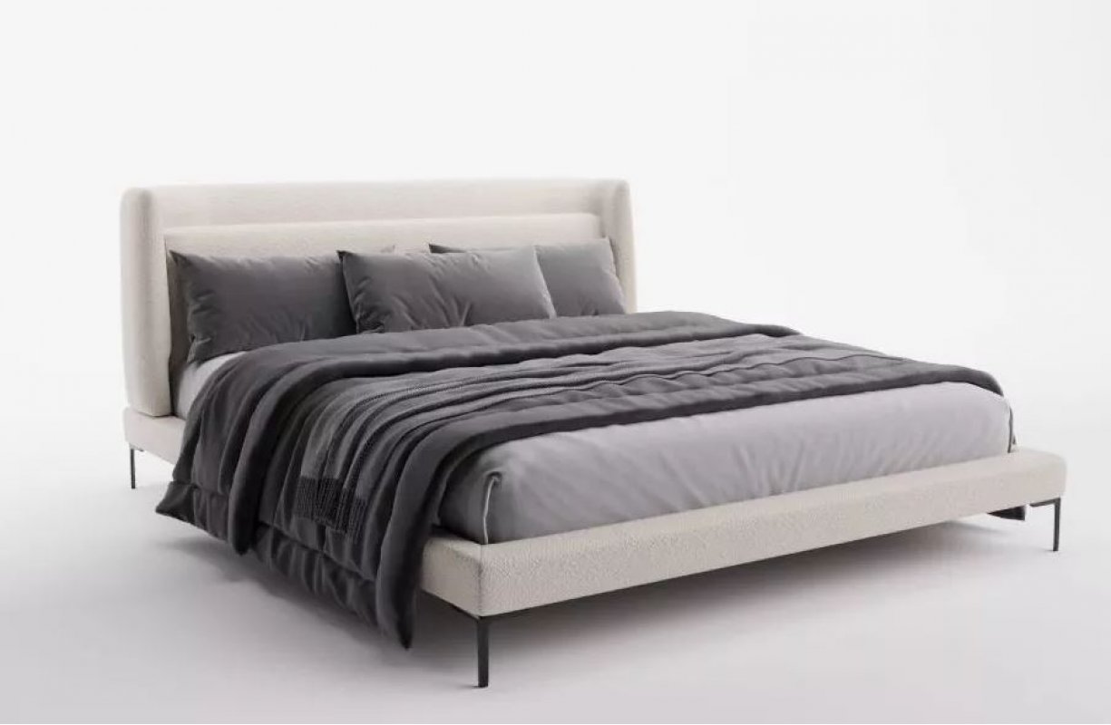 BLANCHE Кровать 1,4*2,0 (Buckle White)