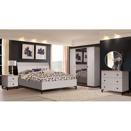 Набор мебели для спальни "Мадрид 4Д-1,6 с комодом