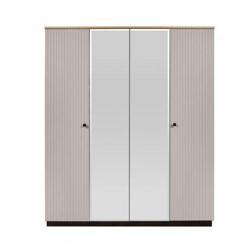 Шкаф для одежды 4-дверный "Мадрид"