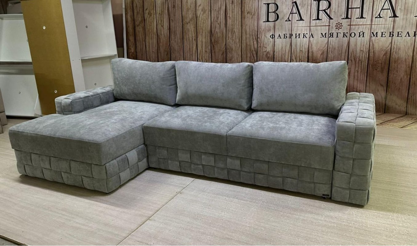 ПЛАЗА  Диван с оттоманкой