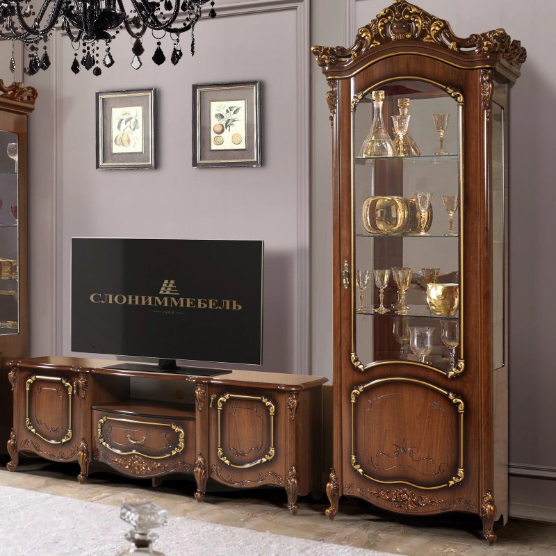 ЭЛИЗА Витрина 1-но дверная