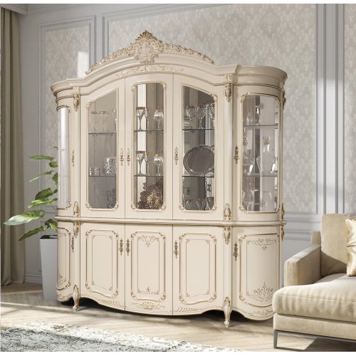 ЭЛИЗА Шкаф витрина 5-ти дверная