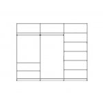 ВЕНЕЦИЯ Шкаф 6-ти дверный