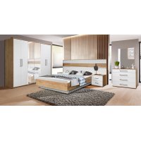 ЖЕНЕВА комплект спальни с 6-ти дверным шкафом 