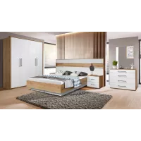 ЖЕНЕВА комплект спальни с 4-х дверным шкафом 