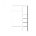 СЕВИЛЬЯ Шкаф для одежды 3-х дверный