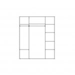 ВЕНА Шкаф для одежды 3-х дверный