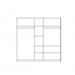 ВЕНА Шкаф для одежды 5-ти дверный