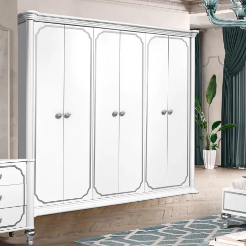 ВЕНА Шкаф для одежды 6-ти дверный