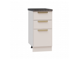 Нижний модуль 19 (3 ящика скрытого монтажа) (400)