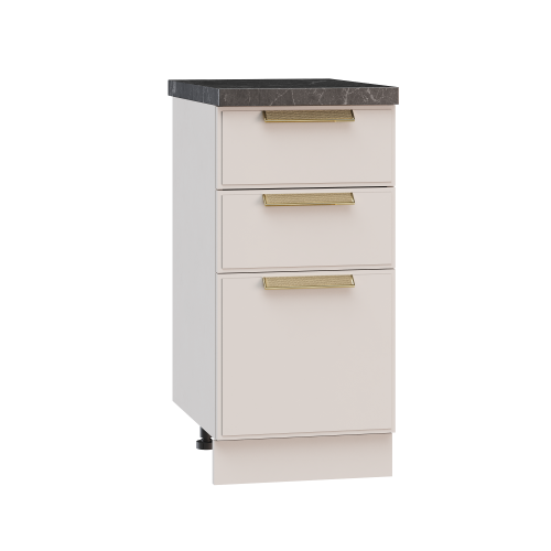 Нижний модуль 19 (3 ящика скрытого монтажа) (400)