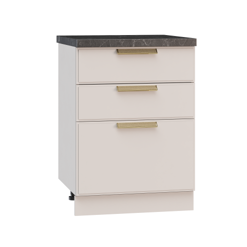 Нижний модуль 21 (3 ящика скрытого монтажа) (600)