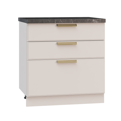 Нижний модуль 22 (3 ящика скрытого монтажа) (800)