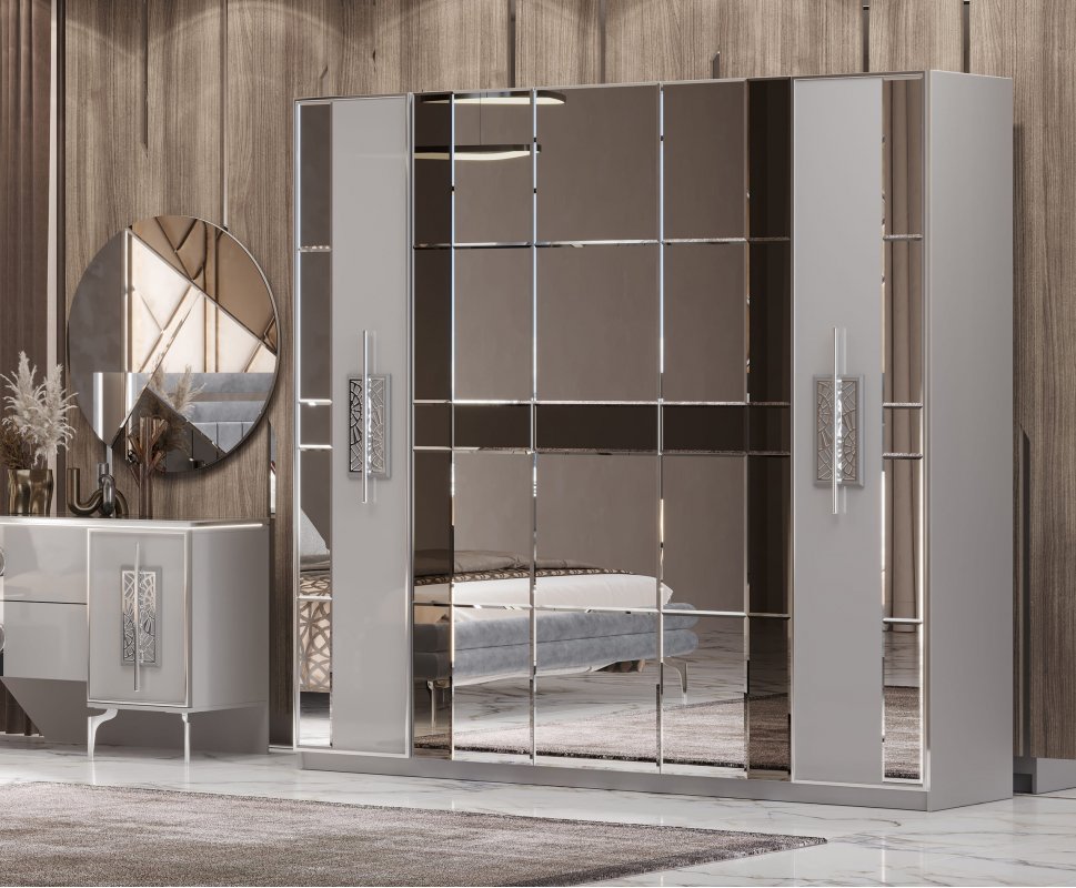 ГРАЦИЯ Шкаф 5-ти дверный