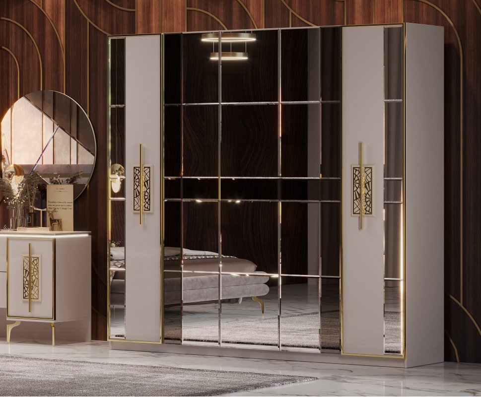 ГРАЦИЯ Шкаф 5-ти дверный