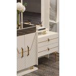 СТЕФАНИ Туалетный стол с зеркалом