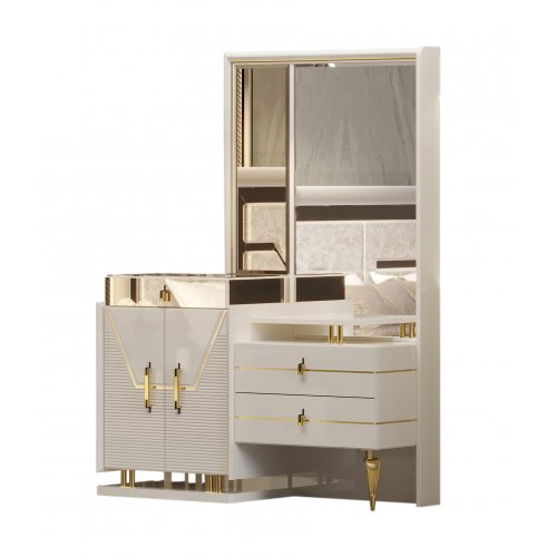 СТЕФАНИ Туалетный стол с зеркалом