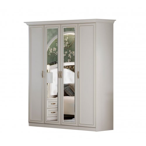 ОЛИВИЯ Шкаф 4-х дверный 
