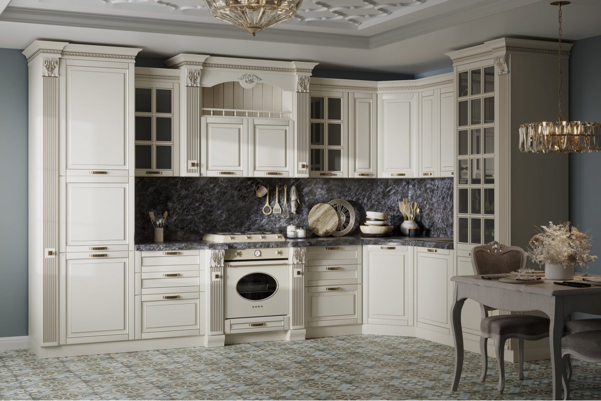 КАМЕЛИЯ Кухня угловая 3,75*2,25