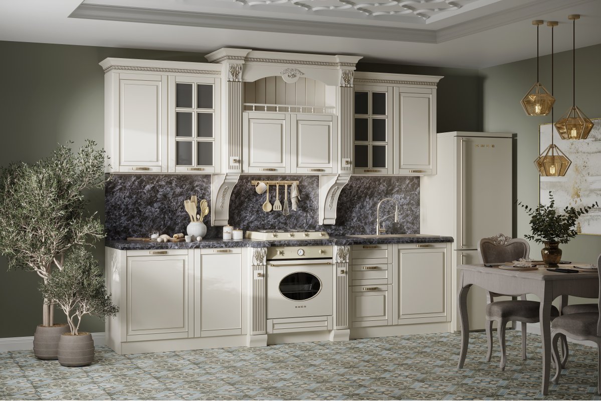 КАМЕЛИЯ Кухня прямая 3,0