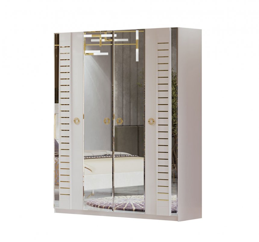 ТИФФАНИ Шкаф 4-х дверный