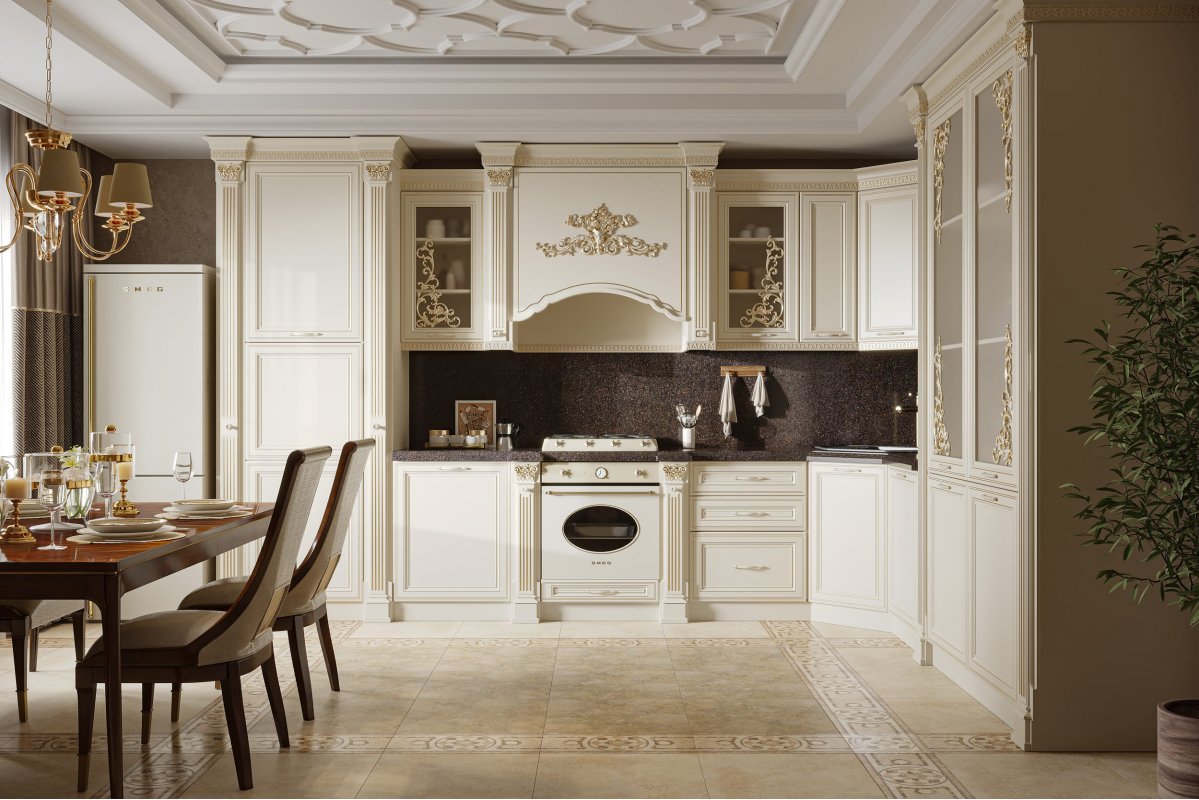 ВЕНЕЦИЯ Кухня угловая 4,5*2,4 