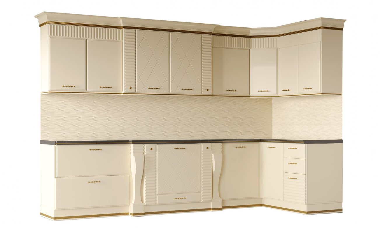 КИАРА Кухня угловая 3,3*1,5 (правая/левая)