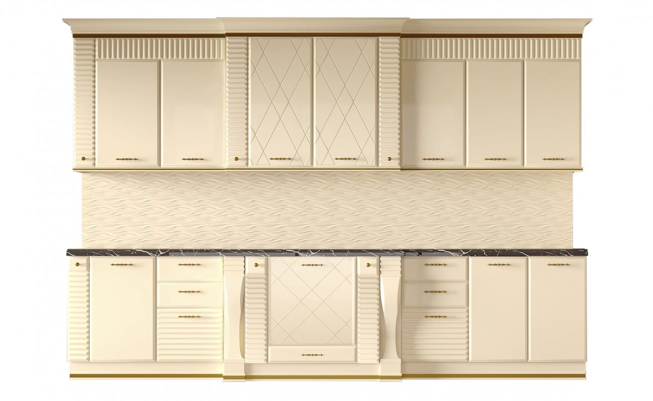 КИАРА Кухня прямая 3,50 (левая/правая)