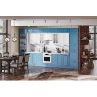 ДРИМ Кухня трехухуровневая прямая 4,2