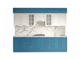 ДРИМ Кухня трехуровневая прямая 3,0