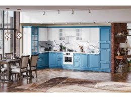 ДРИМ Кухня двухуровневая угловая 4,20*2,10