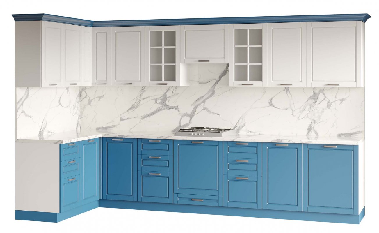 ДРИМ Кухня двухуровневая угловая 3,60*1,50