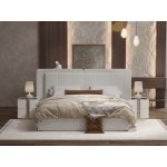 Кровать "Леонардо" 1,8 с малым и большим изголовьем