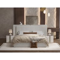 Кровать "Леонардо" 1,8 с малым изголовьем