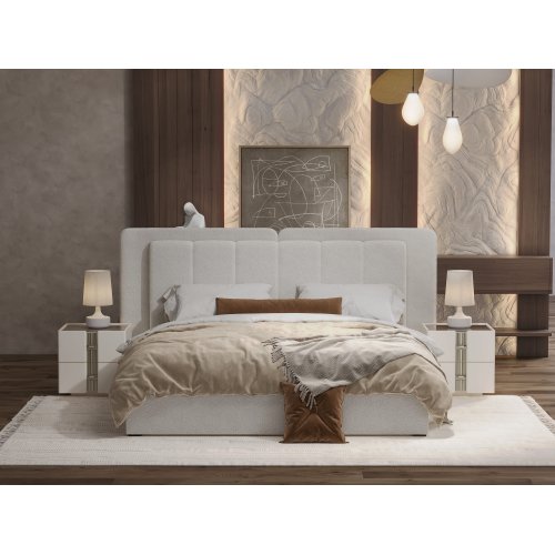 Кровать "Леонардо" 1,8 с малым изголовьем