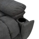  BUFETTE-18 DARK GREY Кресло массажное с реклайнером